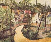 Paul Cezanne Strabenbiegung oil painting picture wholesale